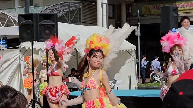 💗神戸サンバチーム💗やっぱり最高💗【第51回神戸まつり長田フェスティバル2024】 смотреть онлайн