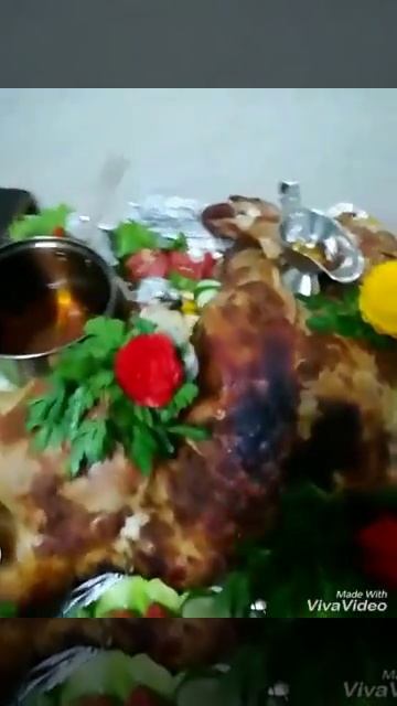 Баран запечённый целиком, внутри плов смотреть онлайн
