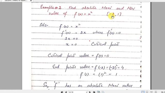 First derivative theorem || Local Maximum or Local Minimum || Critical Points || Absolute maxima смотреть онлайн