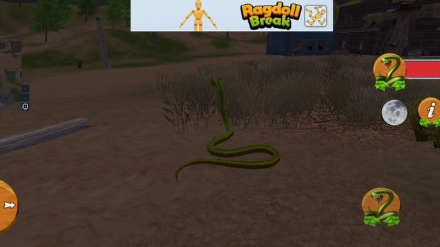 Играю в симулятор ЗМЕИ. АНАКОНДА В ДЖУНГЛЯХ. смотреть онлайн