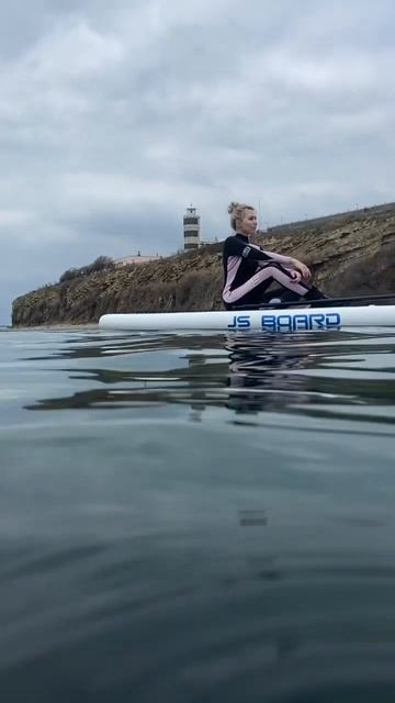 Лучшее время для прогулок #анапа #сукко #surfing #витязево #surf #sup #sea #supboard #travel #сап смотреть онлайн