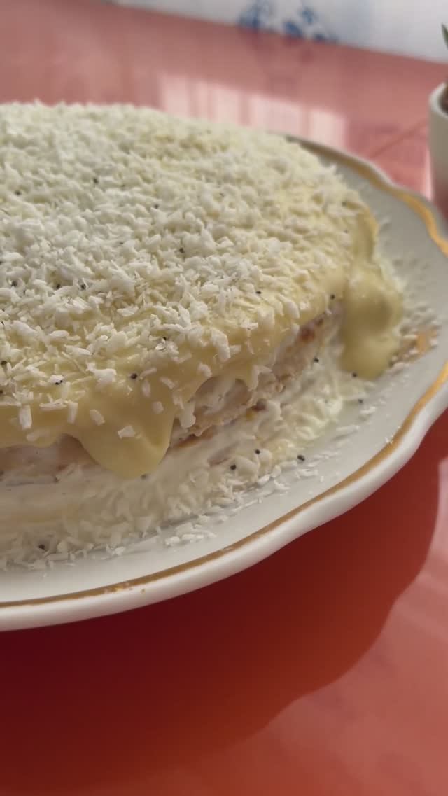 Блинный торт Баунти Рецепт как всегда в описании #вкусно #рецепты #торт