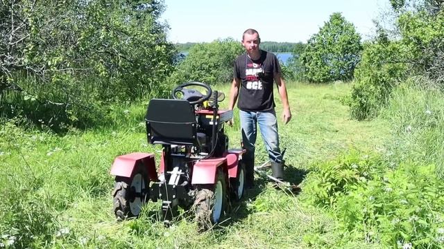 Косилка накрылась , поработав всего один час - переходим к резервному плану покоса! смотреть онлайн