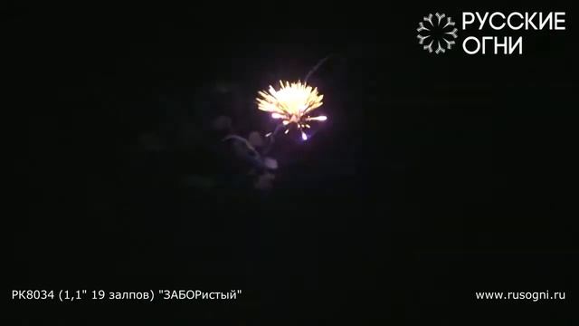 PK8034 ЗАБОРистый салют РУССКИЕ ОГНИ 2019г. смотреть онлайн