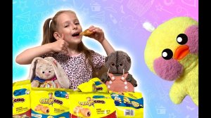 Про Утку забыли? / Новая ЗАЙКА МИ! /Фишки из круассанов чипикао - распаковка