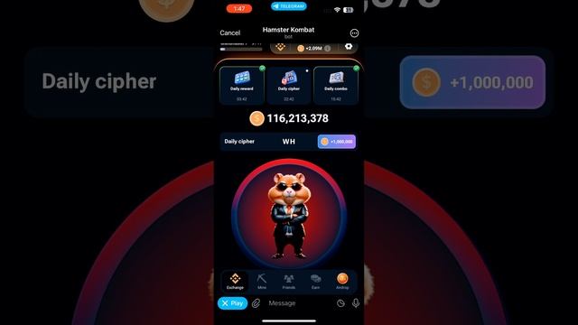 11/07/24 daily cipher /hamster kombat daily cipher today / hamster kombat / daily #hamsterkombat смотреть онлайн