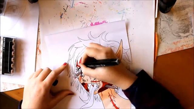 halloween monster drawing tutorial смотреть онлайн