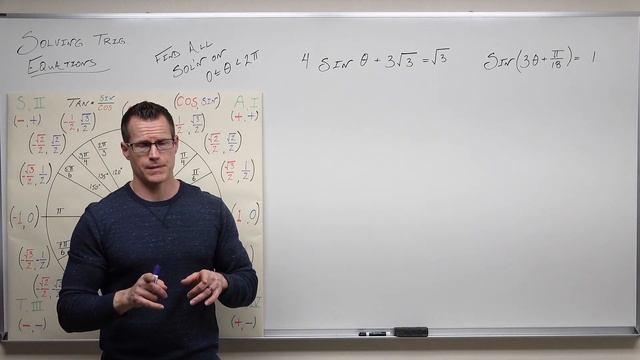 How to Solve Trigonometric Equations (Precalculus - Trigonometry 22) смотреть онлайн