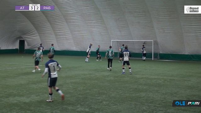 Зимний турнир ОЛЕ Пари 8х8. Арктик Телеком - Рабона 6:2 смотреть онлайн