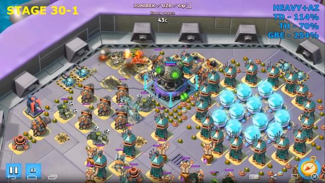 Boom Beach │MEGA CRAB STAGE 30│МЕГА КРАБ СТАДИЯ 30 смотреть онлайн