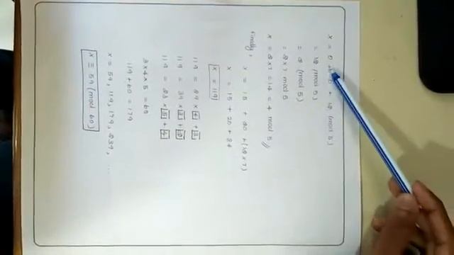 Chinese Remainder Theorem