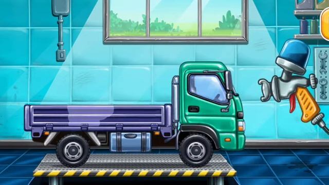 😱😱😱Lel Game Truck games for kids - build a house, car wash смотреть онлайн