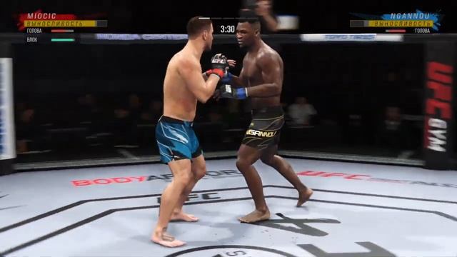 Миочич против Нганну EA SPORTS™ UFC® 4 смотреть онлайн