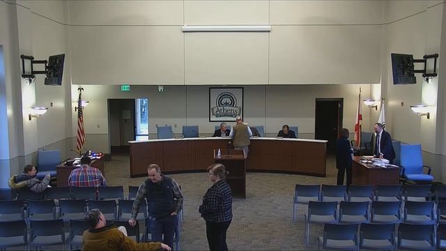 Athens City Council Work Session And Regular Meeting January 9th 2023