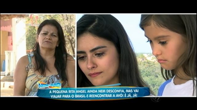 Rita Angel se emociona ao ver o recado de sua avó no Brasil смотреть онлайн