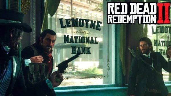 Ограбление банка  в RDR2 Online