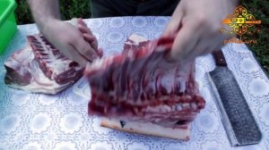 Узбекские топорики для рубки мяса ручной работы