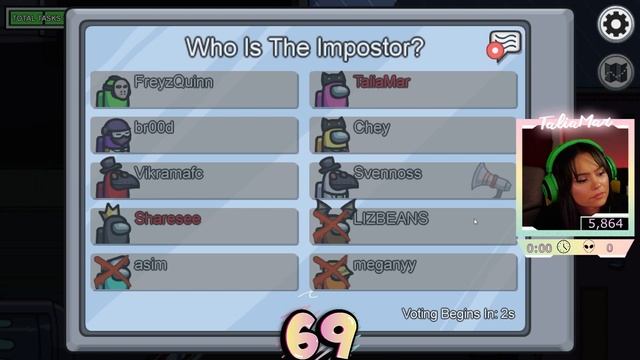 FREYA TRIED TO TAKE ME OUT BUT THEN THIS HAPPENED | Among Us смотреть онлайн