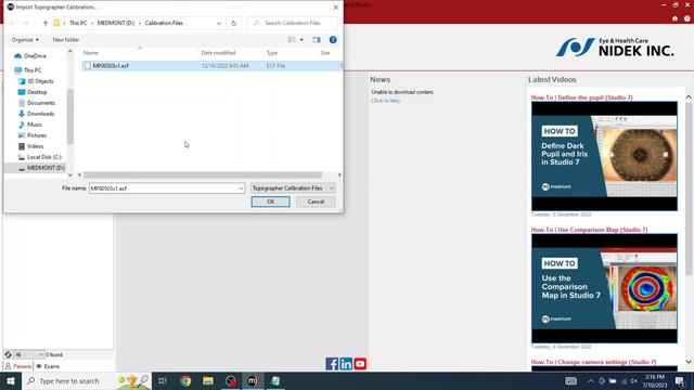 UPDATED: NIDEK | How to Install and Set Up the Medmont Studio Software смотреть онлайн