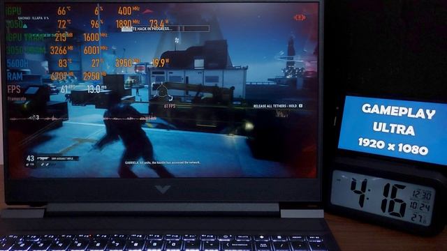 HP Victus | RTX 3050 | Just Cause 4 | Gameplay 1080p Ultra Settings | 5600H | 1x8GB