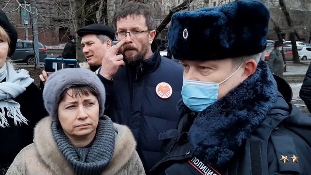 Встреча Платошкина у суда. 300 дней незаконного ареста. смотреть онлайн