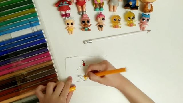 Как нарисовать кексик? смотреть онлайн