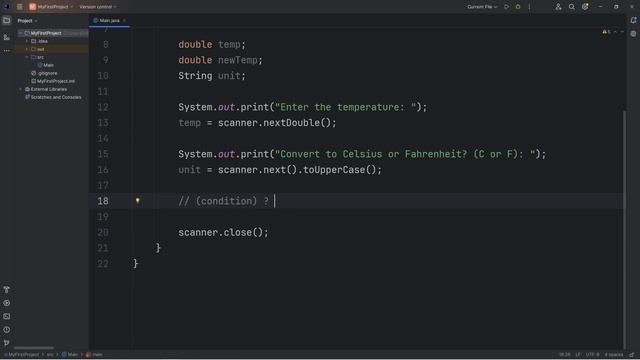 Lets code a TEMPERATURE CONVERTER using Java _17 смотреть онлайн