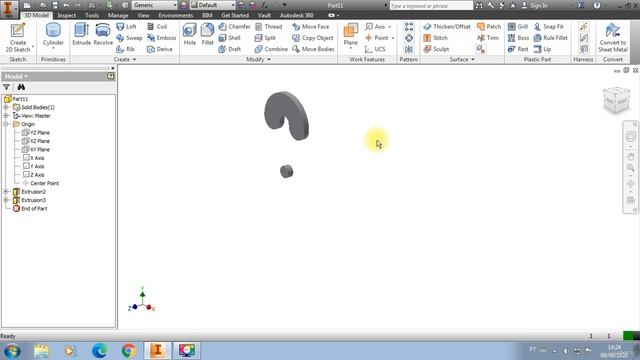 30 - Rectangular and Singular Pattern in 3D Modeling смотреть онлайн