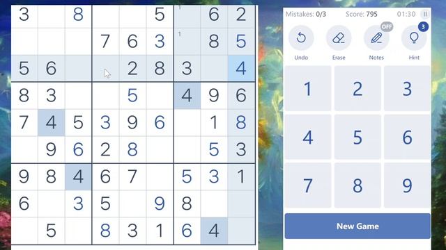 July 3th Sudoku.com | Play With Nian смотреть онлайн