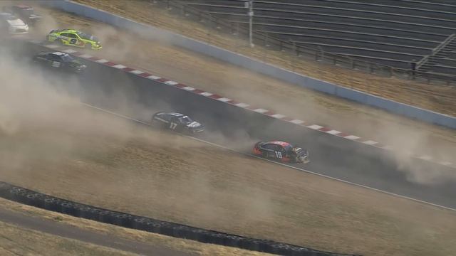 Multiple drivers involved in massive pileup during Xfinity race at Sonoma | Motorsports on NBC смотреть онлайн