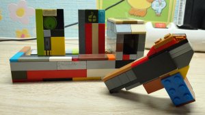 как сделать игровой автомат тир из лего