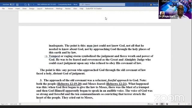 First Church Bible Study: "How To Approach GOD!" смотреть онлайн