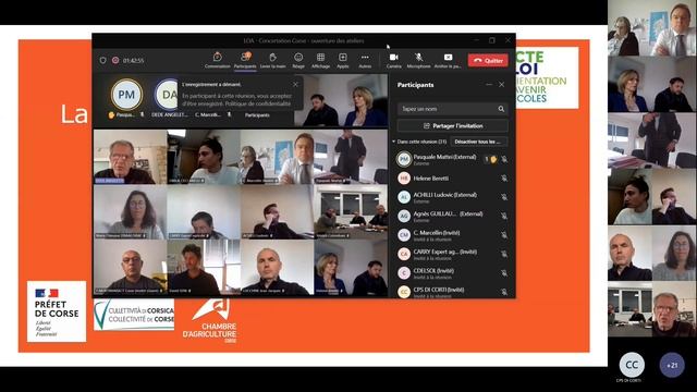 LOA Concertation Corse ouverture des ateliers смотреть онлайн
