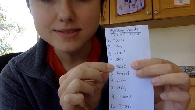 Palabras de Ortografía - Lista 12 смотреть онлайн