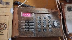 Все секунды открытие домофона ELTIS ЦП100-Т