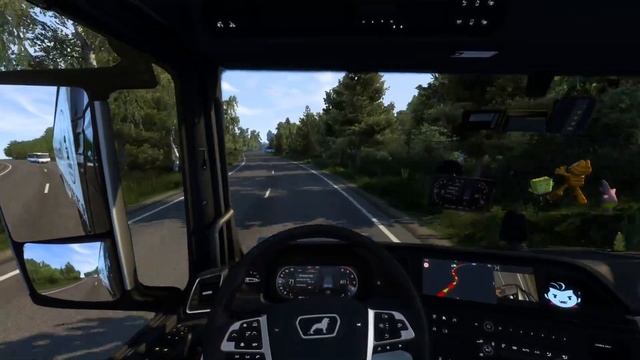NEW MAN TG3/ I'M GOING TO RUSSIA - Euro Truck Simulator 2 смотреть онлайн