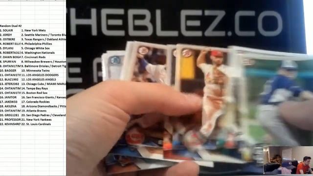 2018 Bowman Jumbo / Hobby Dual Case Random Team #2 смотреть онлайн