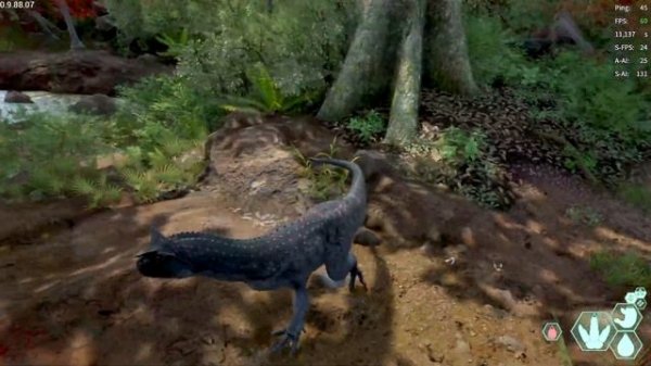 TERRITORY WAR - The Isle Evrima. Carnotaurus gameplay