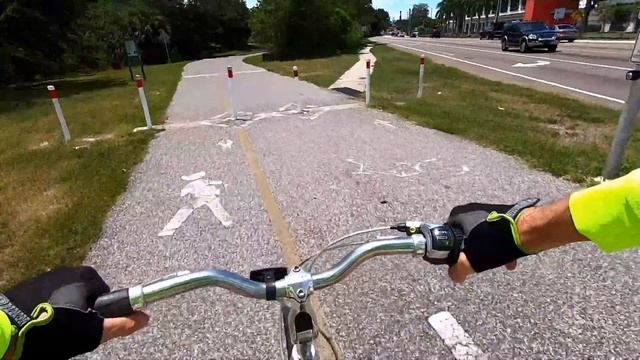 Pinellas County Bicycle Trail 2: Tarpon to Palm Harbor 8/15/2020 смотреть онлайн