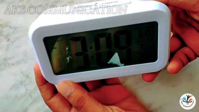 Smart Optical Black-Light Control LCD Clock Unboxing & Set Up || Smart Table Clock Unboxing & Set U смотреть онлайн