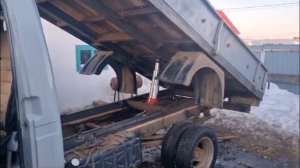 Видео от довольного клиента Газель Самосвал гидростанция гидроцилиндр подъема кузова.