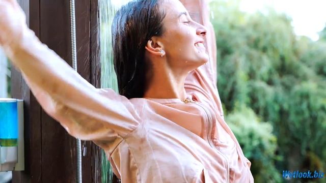 Wetlook Girl In Shower | Wetlook Dress | Wetlook Pantyhose