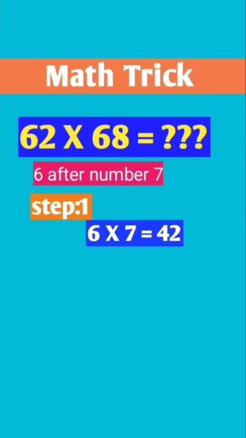 #shorts#shorts Easy Math Trick vedic math|vedic math booster смотреть онлайн