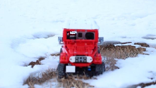 How to build Lego Technic Toyota FJ 40? смотреть онлайн