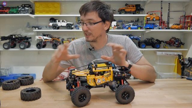 ТЮНИНГ ЛЕГО Техник 42099 набора и езда по реальной ГРЯЗИ!!!! смотреть онлайн