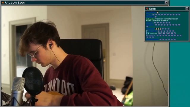 Wilbur Soot sings Saline Solution live on stream смотреть онлайн