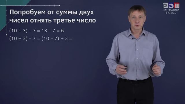 Вычитание, как сложение с противоположным. Коммутативность вычитания, как алгебраического сложения