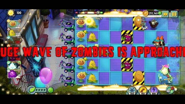 Plant vs zombies 2. Adventure Neon Mixtape Tour - Day 5 смотреть онлайн