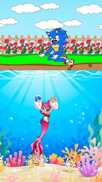 Sonic | Amy Abandon Your Child #animation #story #short смотреть онлайн