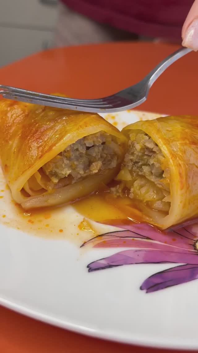 Самый простой рецепт голубцов                          #рецепты #голубцы #ужин